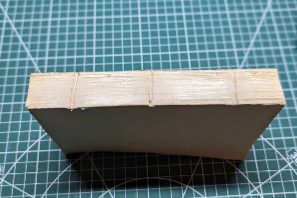 Cutting the notches into the spine