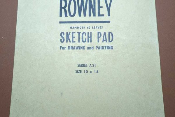 Rowney sketch pad