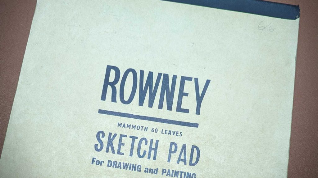 Rowney Sketch Pad - Header