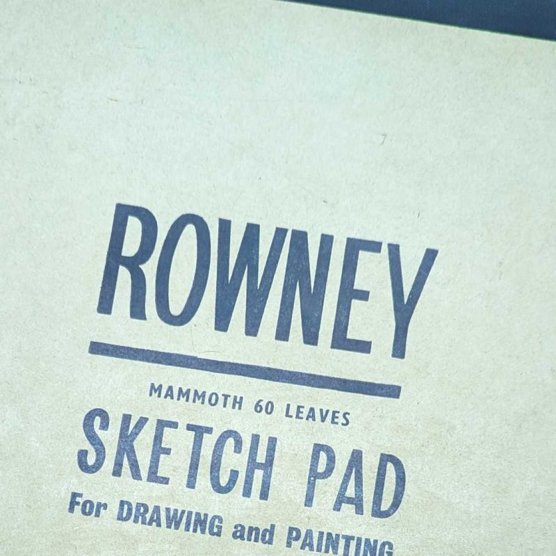 Rowney Sketch Pad - Header