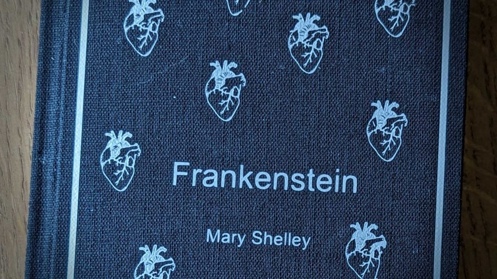 New Hardcover for Frankenstein - Header