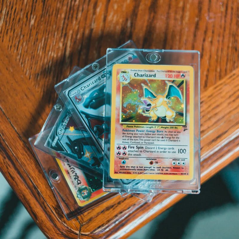 Pokemon Cards on the Table
